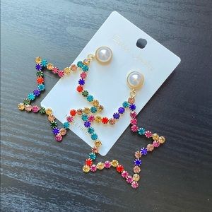 Alloy diamond- Studded earrings ♥️